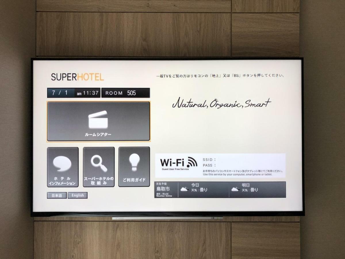 Super Hotel Tottori Ekimae Buitenkant foto